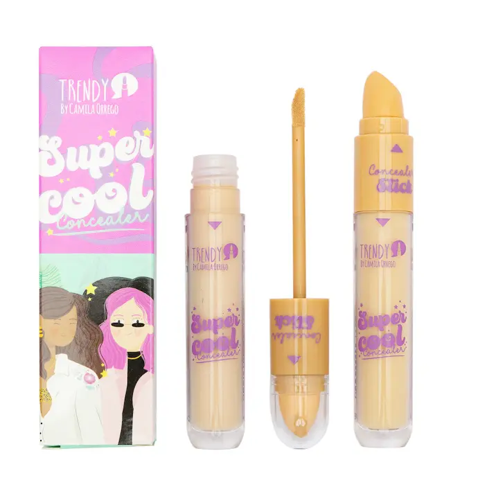 Corrector de ojeras doble super cool TRENDY