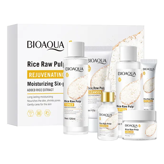 Kit facial arroz blanco BIOAQUA