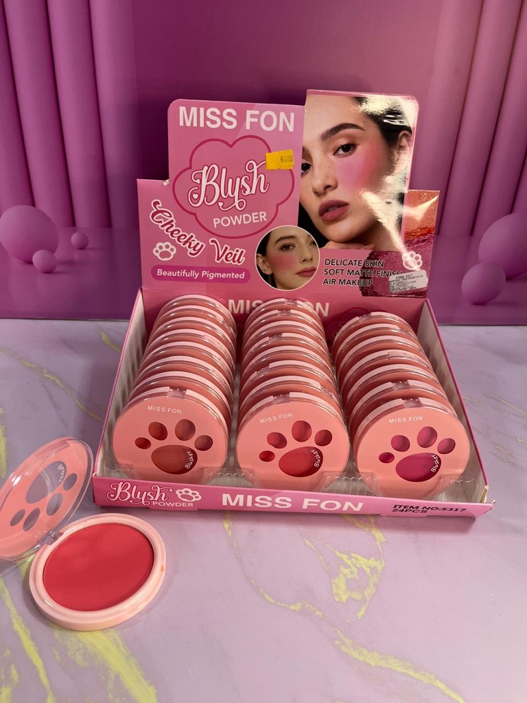 Rubor compacto MISS FON