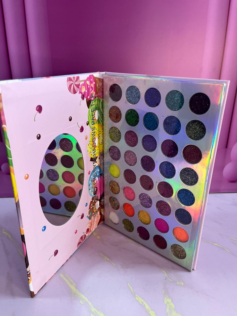 Paleta de glitter SUGAR GIRLS