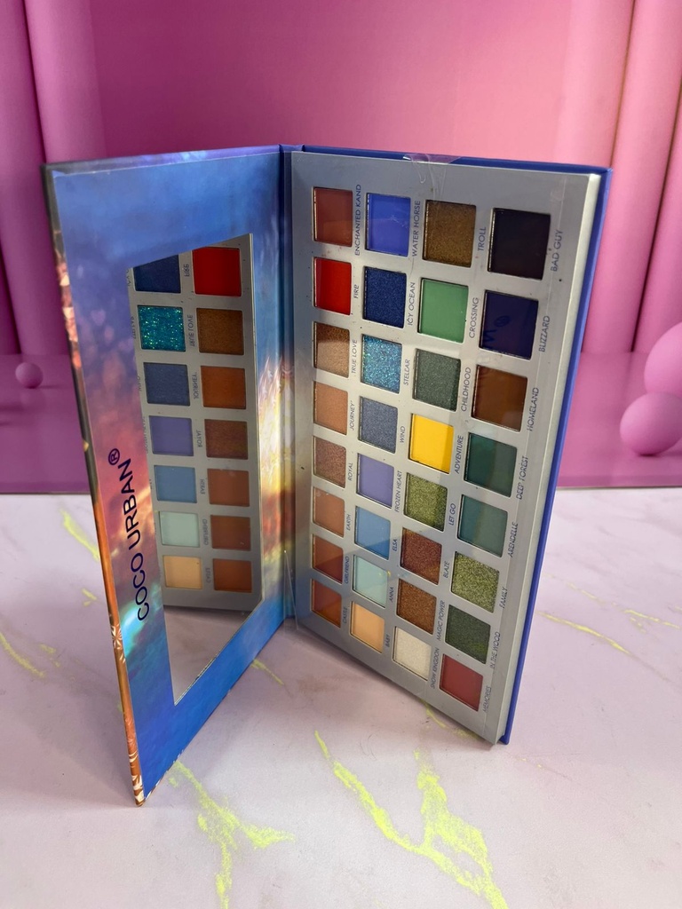 Paleta de sombras COCO URBAN
