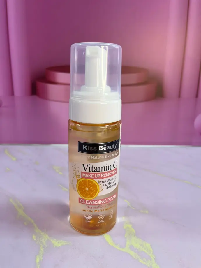 Espuma limpiadora vitamina c KISS BEAUTY