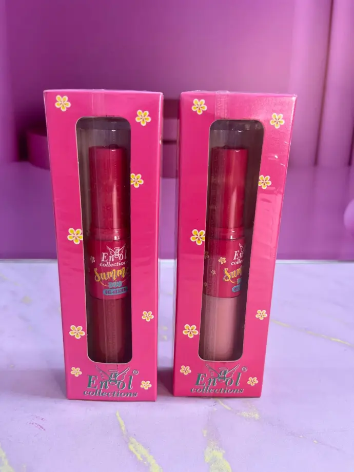 Dúo brillo liquido Y labial en barra ENGOL