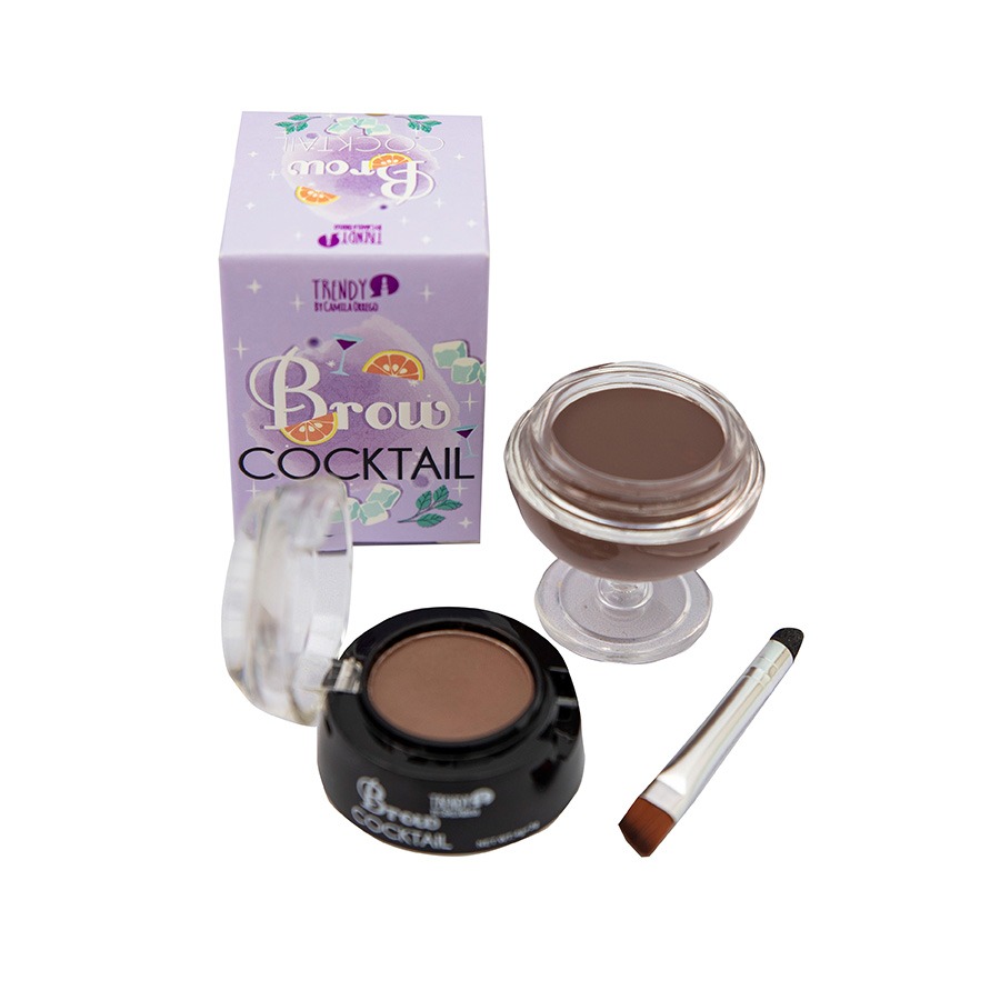 Cóctel de cejas betún + polvo TRENDY