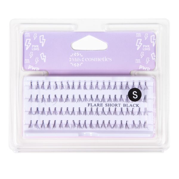 Pestañas punto a punto lashes talla S Miis cosmetics