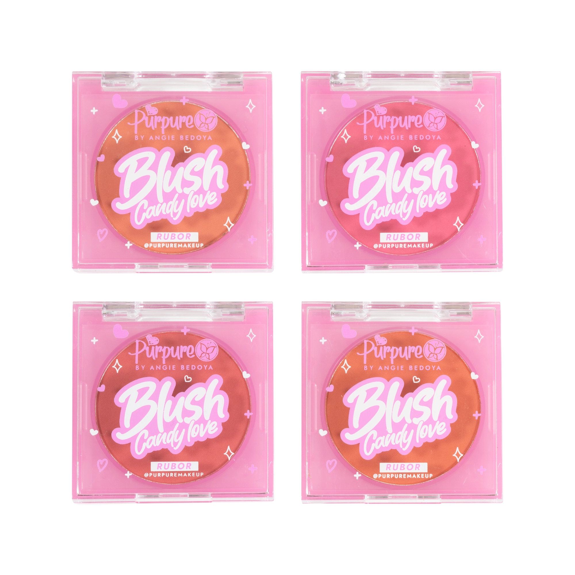 Rubor en polvo candy love  PURPURE