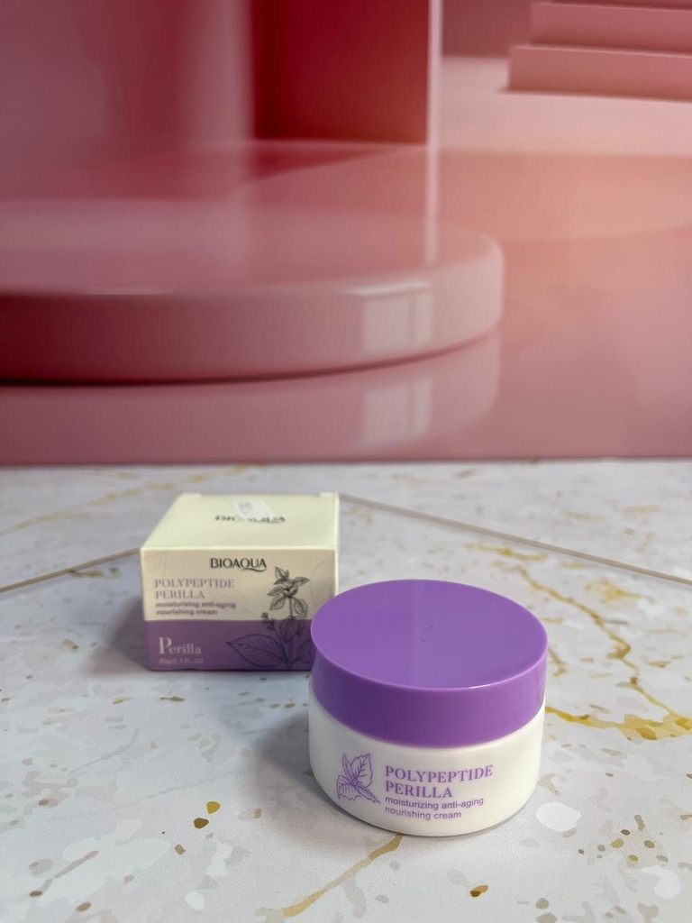 Crema polipéptido de perilla BIOAQUA