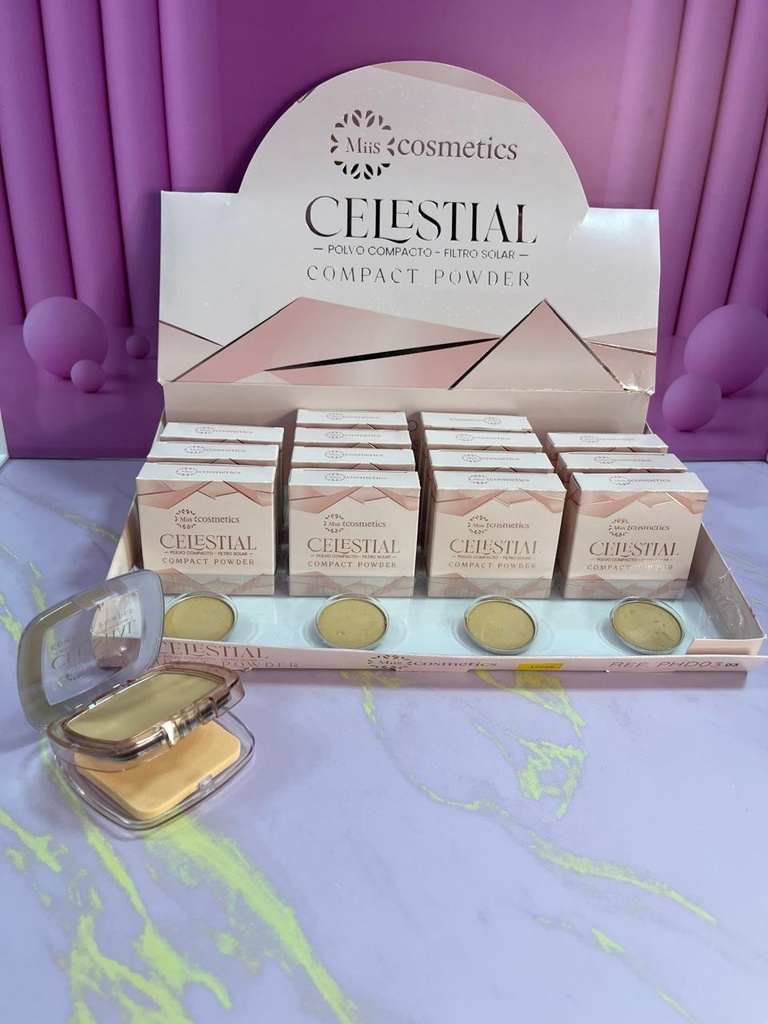 Polvo compacto CELESTIAL MIIS COSMETICS