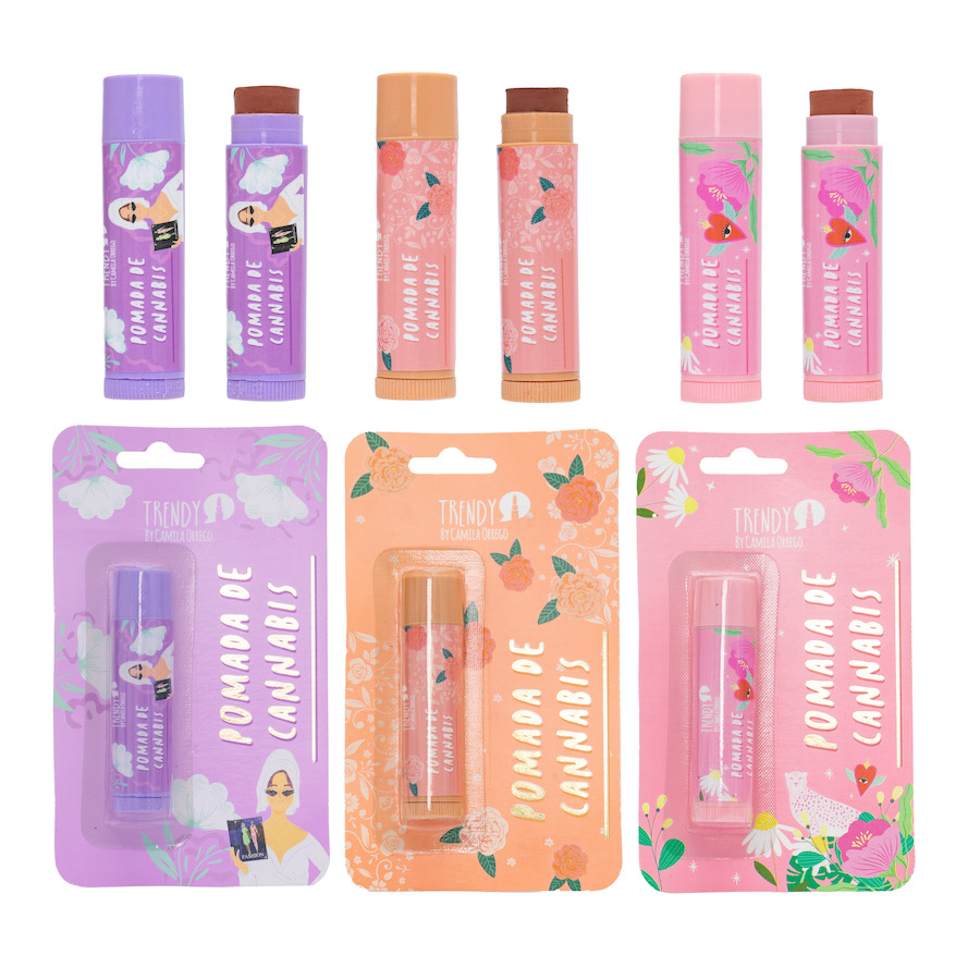 Pomada para labios individual sin blister TRENDY