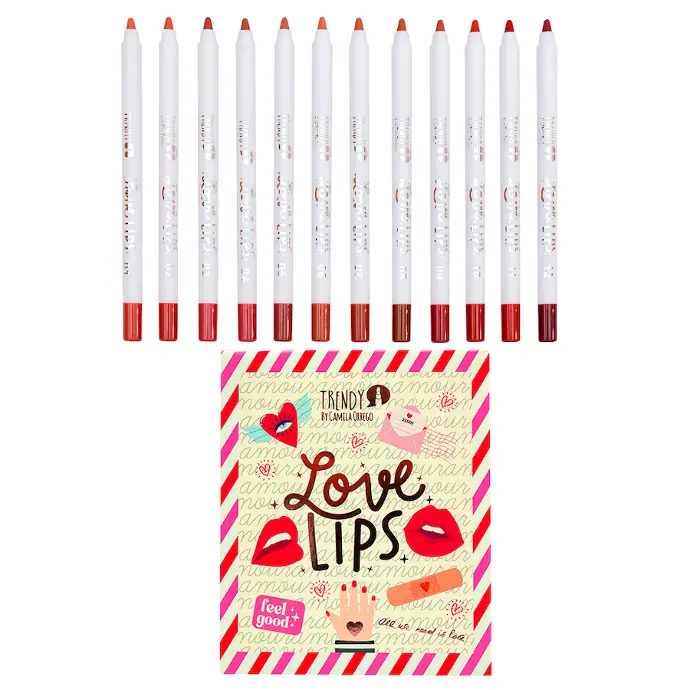 Delineador de labios love lips individual TRENDY